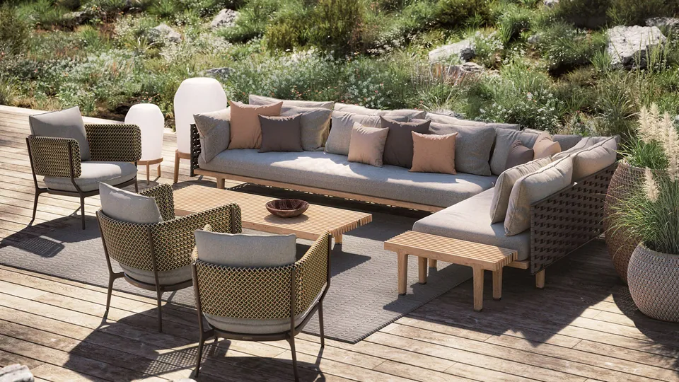 Dedon Bellmonde outdoor furniture, bellmonde secret lakeside