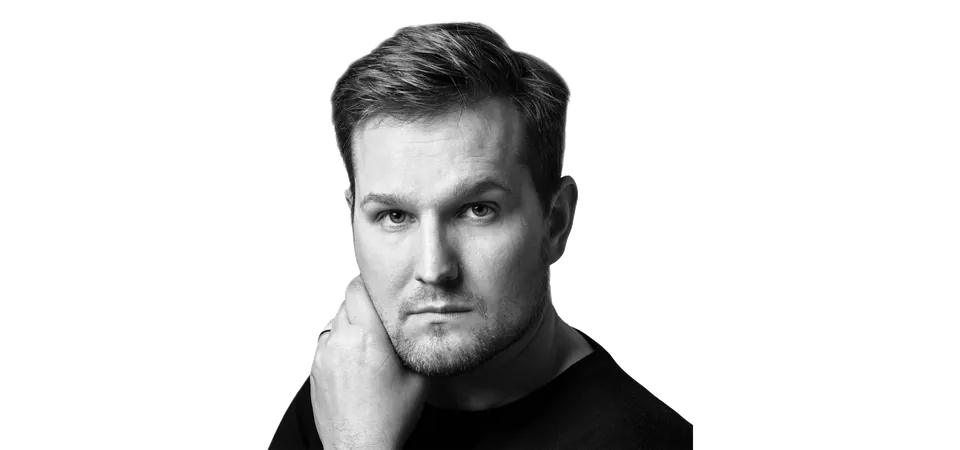 Sebastian Herkner, designer of the Dedon Mbarq collection