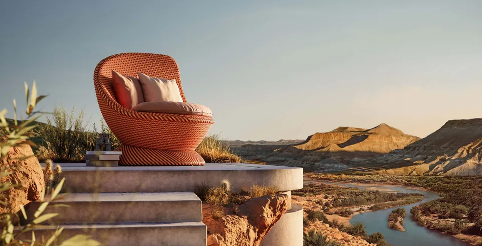 Dedon Papyon outdoor furniture, papyon  by arnd küchel