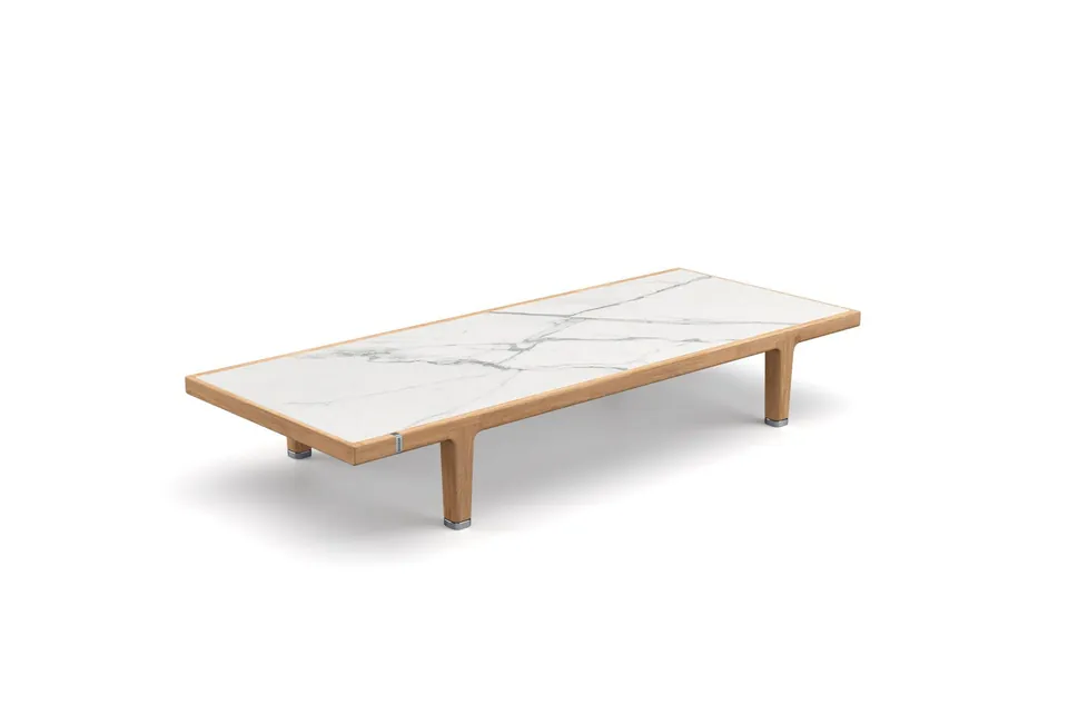 Dedon Sealine coffee table 162x65, studio photo